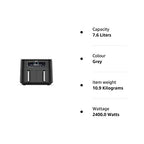 Ninja AF300UK 7.6L Foodi Dual Zone Air Fryer