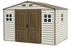 Duramax WoodSide 10 x 8 Plastic Garden Shed
