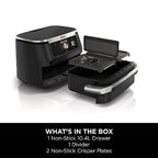 Ninja AF500UK Foodi FlexDrawer 10.4L Air Fryer - Black