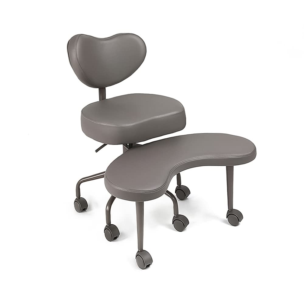 Pipersong ADHS Stuhl ergonomisch mit verstellbaren Armlehnen – Criss Cross Schreibtischstuhl mit Fußstütze & Rollen