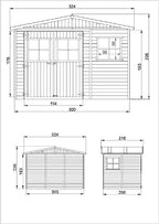 Wooden Garden Shed,  Sheds and Outdoor Storage - Wooden Shed