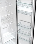 Fridgemaster Freestanding American Side by side Door Fridge Freezer