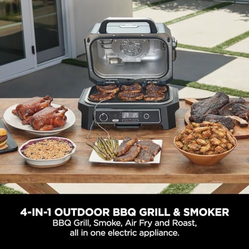Ninja OG850UK Woodfire Pro XL Electric BBQ Grill & Smoker