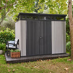 Keter Artisan 9x7 Foot Large Outdoor Shed with Floor