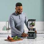 Ninja 2-in-1 Blender With Auto-iQ - Black - BN750UK