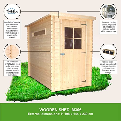 Wooden Garden Shed - Sheds and Outdoor Storage