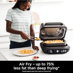 Ninja Foodi MAX PRO Health Grill, Flat Plate & Air Fryer [AG651UK]
