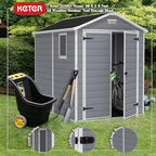 SPIG9 Keter Manor Outdoor Shed