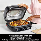 Ninja Foodi MAX PRO Health Grill, Flat Plate & Air Fryer [AG651UK]