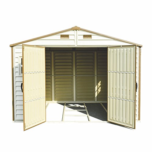 Duramax WoodSide 10 x 8 Plastic Garden Shed