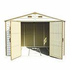Duramax WoodSide 10 x 8 Plastic Garden Shed