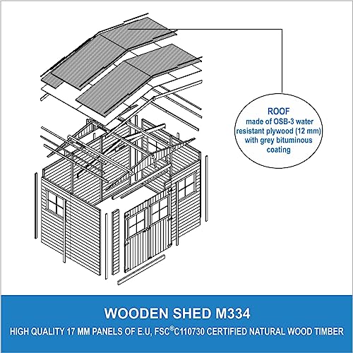 Wooden Garden Shed,  Sheds and Outdoor Storage - Wooden Shed