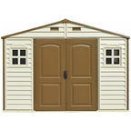 Duramax WoodSide 10 x 8 Plastic Garden Shed