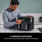 Ninja AF300UK 7.6L Foodi Dual Zone Air Fryer