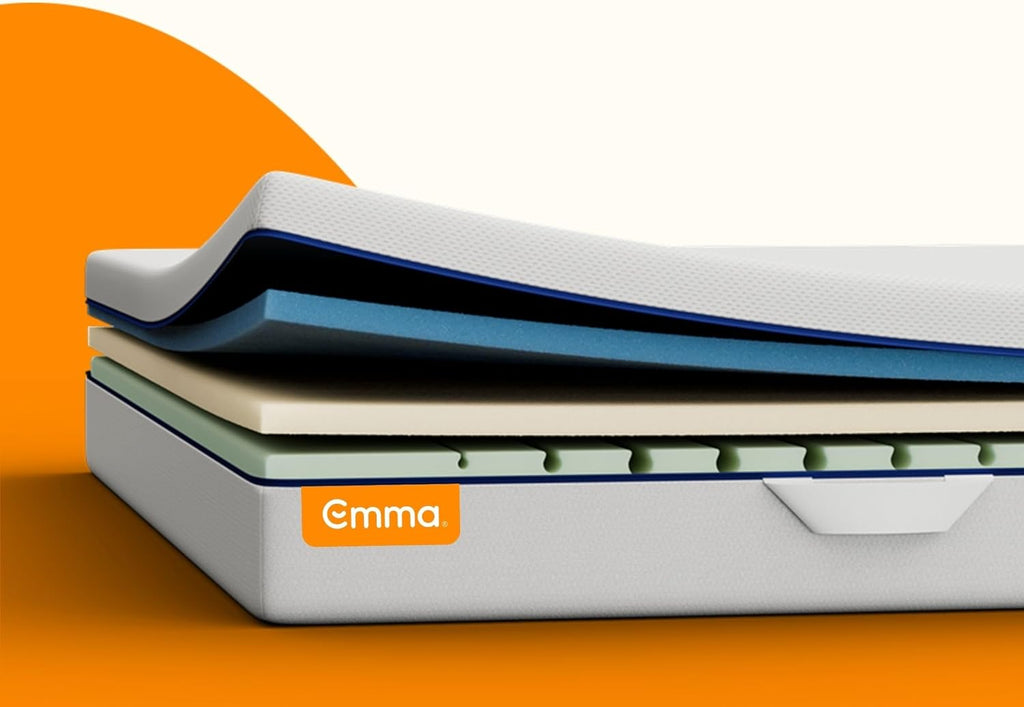 Emma One+ Matratze H2 H3 3-Zonen Memory Foam Matratze atmungsaktiv kühlender Bezug ergonomisch Schlafkomfort