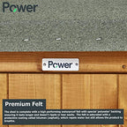 POWER High Grade Premium Pent Garden Wooden Shed