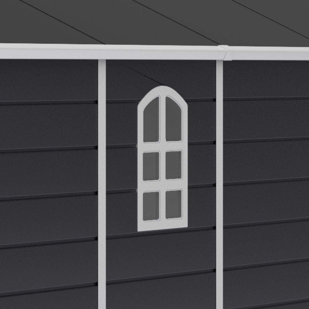 BillyOh 8x6 Ashford Apex Plastic Garden Shed