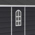 BillyOh 8x6 Ashford Apex Plastic Garden Shed