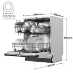 COMFEE'  Fully Integrated Dishwasher