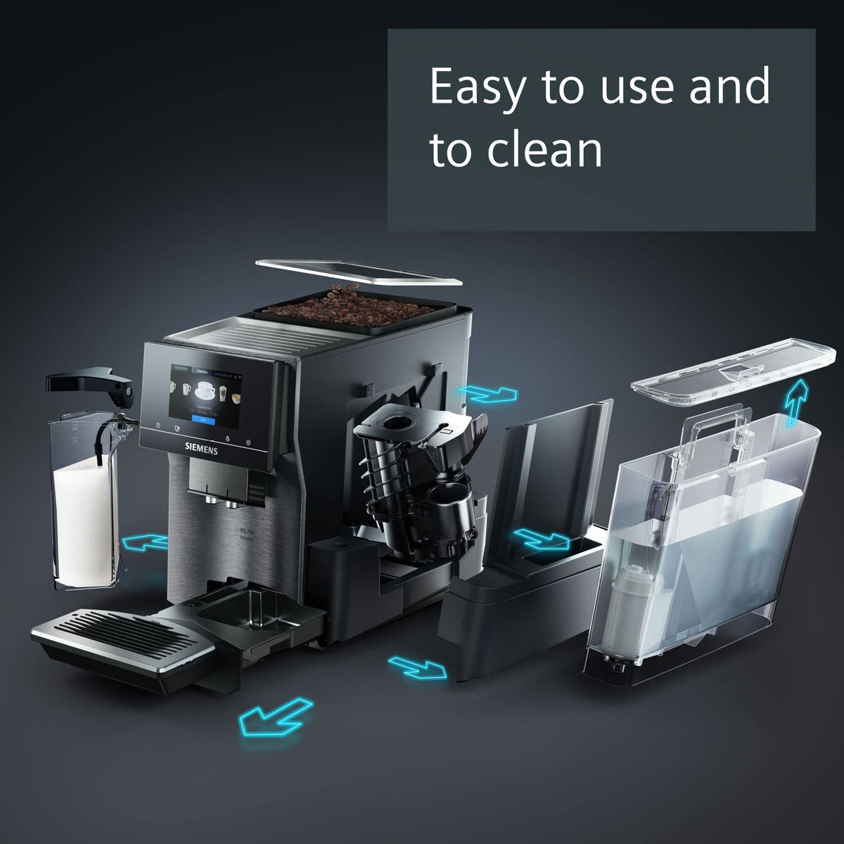 Siemens  Home Connect Bean to Cup Fully