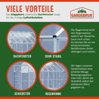 GARDEBRUK® 'Sunlight' Aluminium Greenhouse