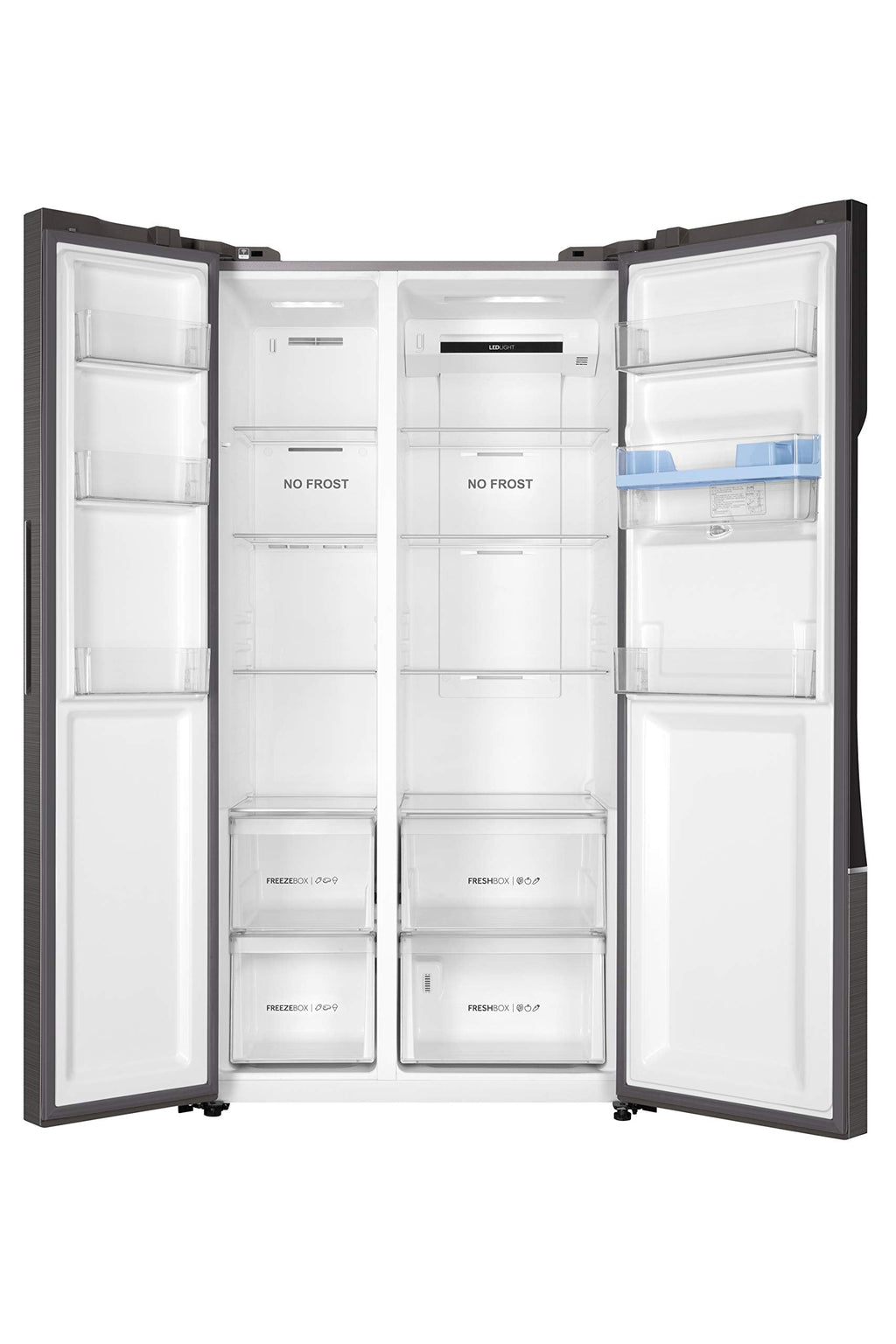 Haier Freestanding American Style Side By Side Fridge Freezer