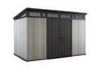 Keter Artisan Outdoor Pent Double Door Garden Storage Shed
