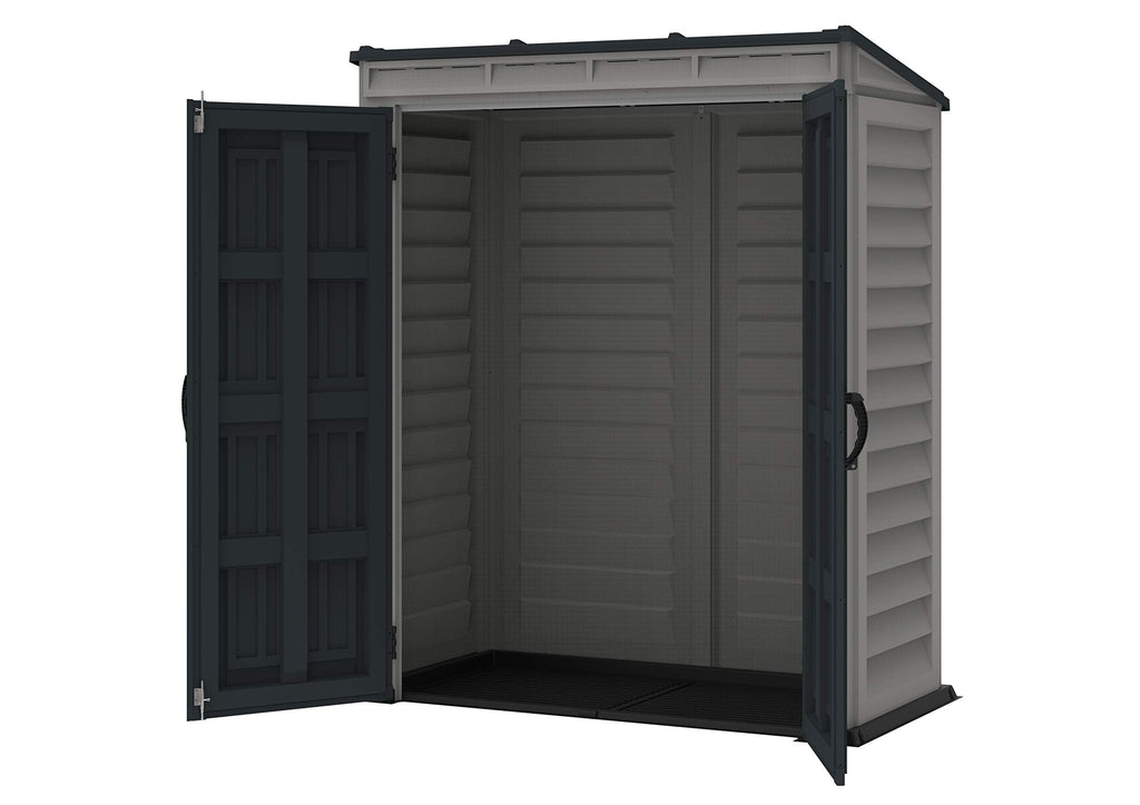 Duramax YardMate Pent Roof 5 x 3 PLUS Plastic Garden Shed