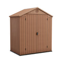 Keter Darwin Outdoor Apex Double Door Garden Storage Shed