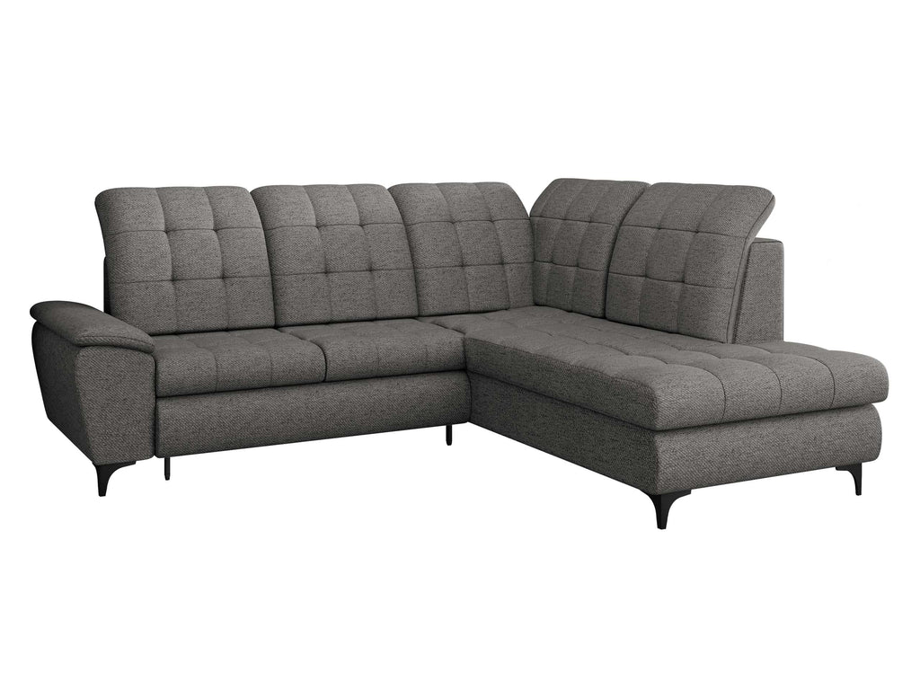 Mirjan24 Ferulk Ecksofa mit Schlaffunktion und Bettkasten – L-Form Schlafsofa 4-Sitzer Wohnzimmer Couch Modern