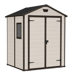 Keter Manor Outdoor Apex Double Door Garden Storage Shed