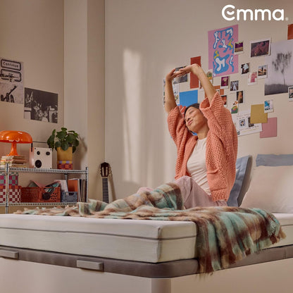 Emma One+ Matratze H2 H3 3-Zonen Memory Foam Matratze atmungsaktiv kühlender Bezug ergonomisch Schlafkomfort
