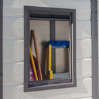 Keter Manor Outdoor Pent Single Door Garden Storage Shed