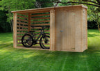 Wooden Garden Shed and Log shed