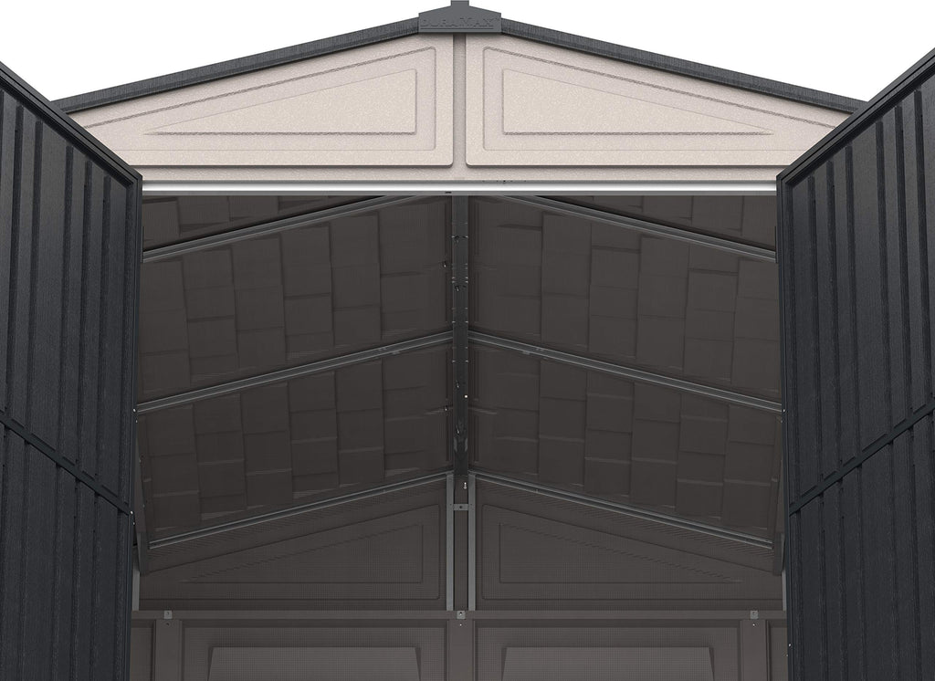 Duramax WoodBridge II PLUS 10.5 x 8 Plastic Garden Shed