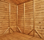 POWER High Grade Premium Pent Garden Wooden Shed