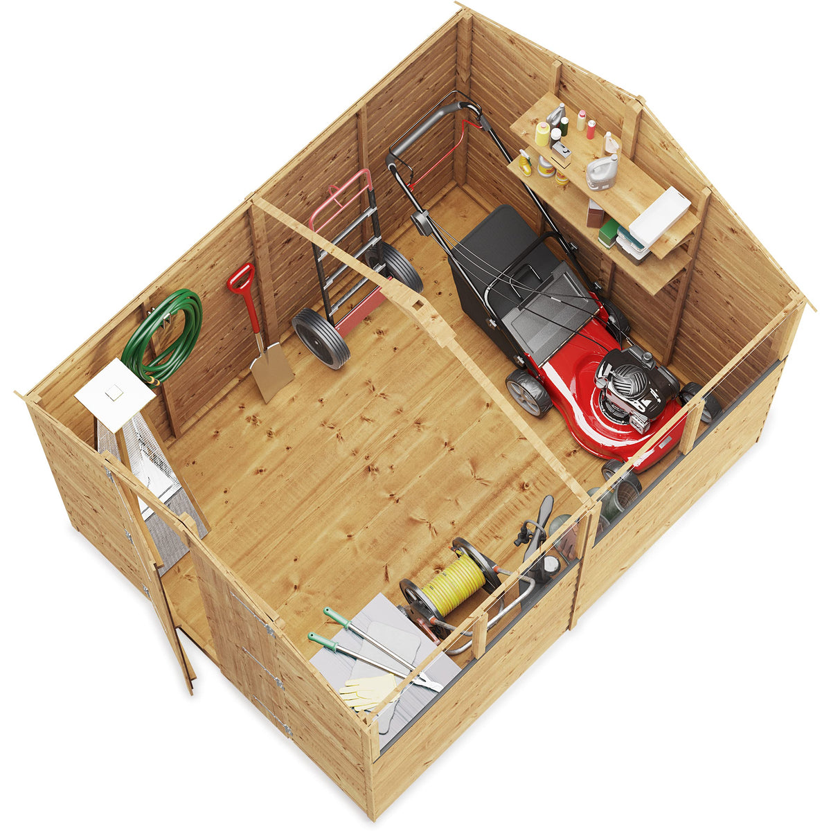 BillyOh Keeper Overlap Garden Shed