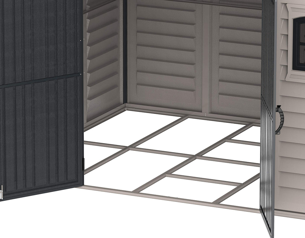 Duramax WoodBridge II PLUS 10.5 x 8 Plastic Garden Shed