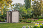 Keter Manor Outdoor Apex Double Door Garden Storage Shed
