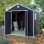 BillyOh 8x6 Ashford Apex Plastic Garden Shed