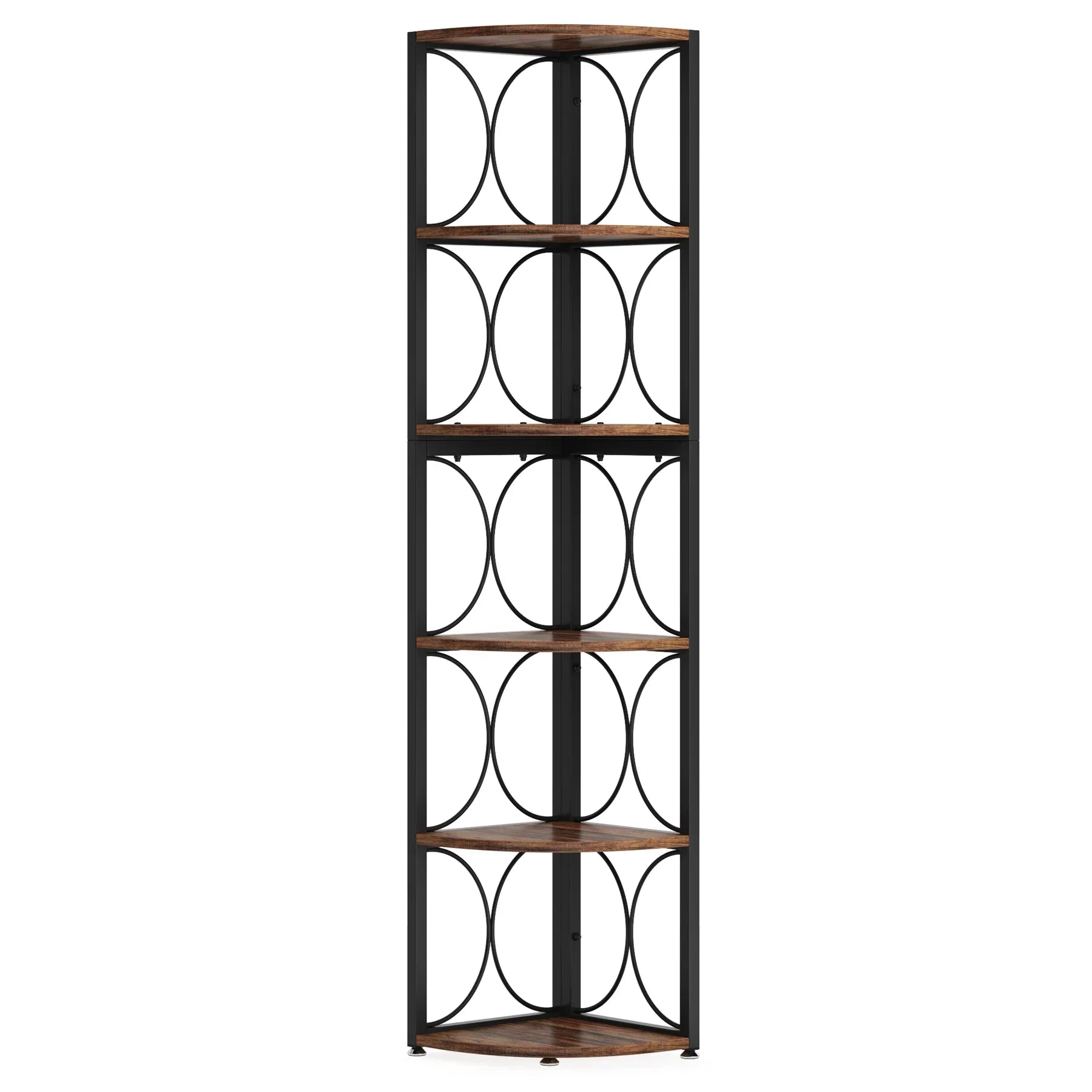 Rustik Schönes Eckregal – Industrielles Design – 170 cm Höhe